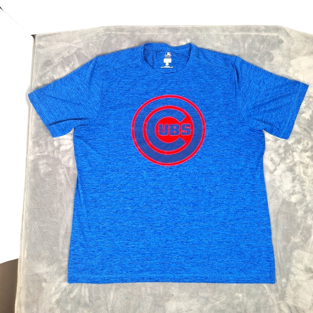 MLB Chicago Cubs Blue T Shirt Size XL